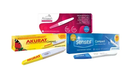 Penguji Kehamilan Menggunakan Sebuah Alat