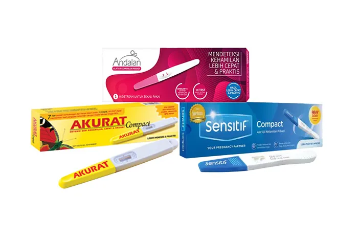 Penguji Kehamilan Menggunakan Sebuah Alat