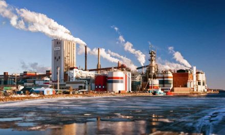 Bangunan Industri Atau Sebuah Pabrik Pusat Produksi