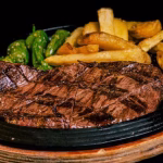 Makanan Mewah Steak Dengan Daging Pilihan Yang Lembut
