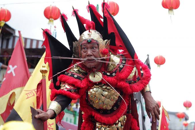 Peserta Atraksi Tatung Di Wilayah Kalimantan