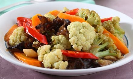 Hidangan Tumisan Sayur Sebuah Masakan Indonesia