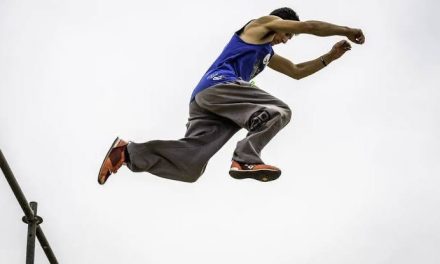 Olahraga Kelincahan Tubuh Dengan Sebuah Gerakan Parkour