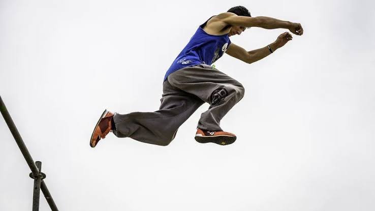 Olahraga Kelincahan Tubuh Dengan Sebuah Gerakan Parkour