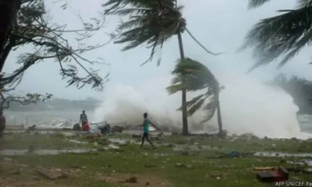 Suatu Kejadian Fenomena Alam Saat Badai
