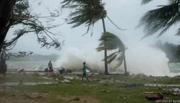 Suatu Kejadian Fenomena Alam Saat Badai