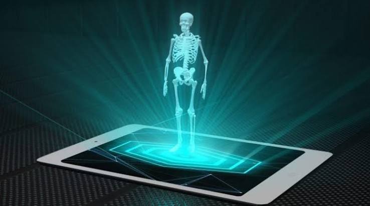 Tampilan Gambar Hologram Atau Tiga Dimensi