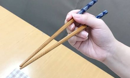 Peralatan Makanan Sumpit Dengan Dua Bilah Kayu