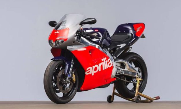 Sebuah Kendaraan Aprilia Motor Buatan Italia